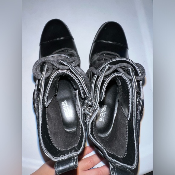 Michael Kors black combat boots - Picture 5 of 7